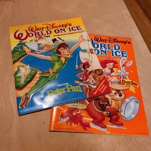 Vintage Disneys World On Ice Souvenir Programs